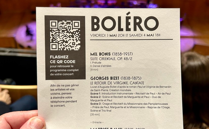 [L&rsquo;AO] Boléro
