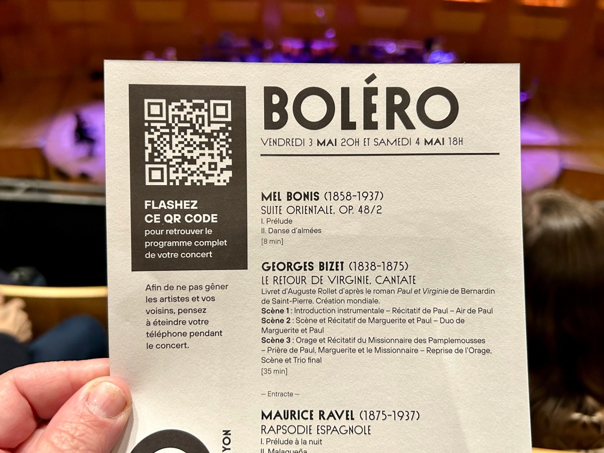 [L&rsquo;AO] Boléro