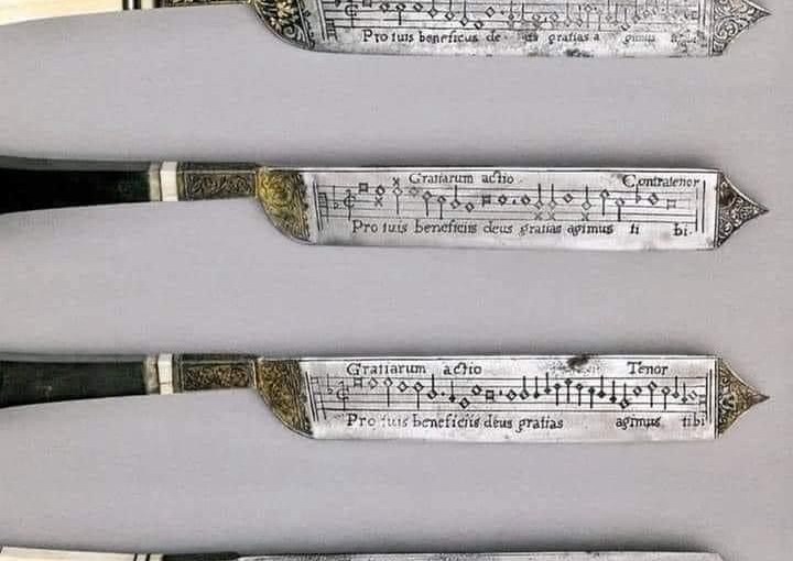 Les couteaux musicaux&nbsp;🔪