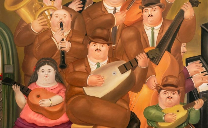 «&nbsp;Les musiciens&nbsp;» 👨‍🎨&nbsp;F.Botero