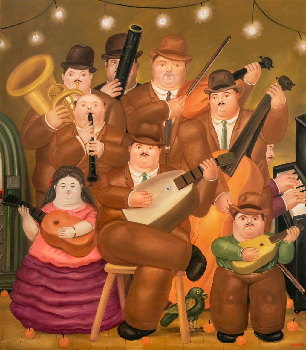 «&nbsp;Les musiciens&nbsp;» 👨‍🎨&nbsp;F.Botero