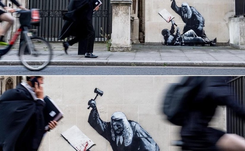 [Justice] Bansky s’indigne à&nbsp;Londres
