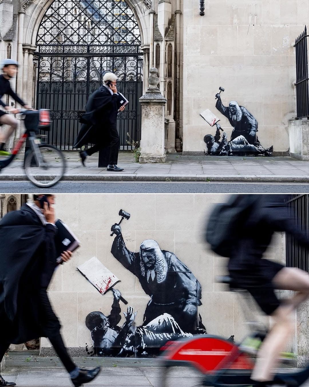 [Justice] Bansky s’indigne à&nbsp;Londres